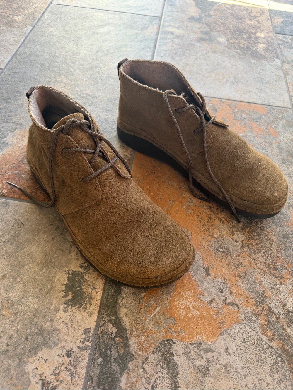 Chaco Men's Brown Suede Chukka Boots